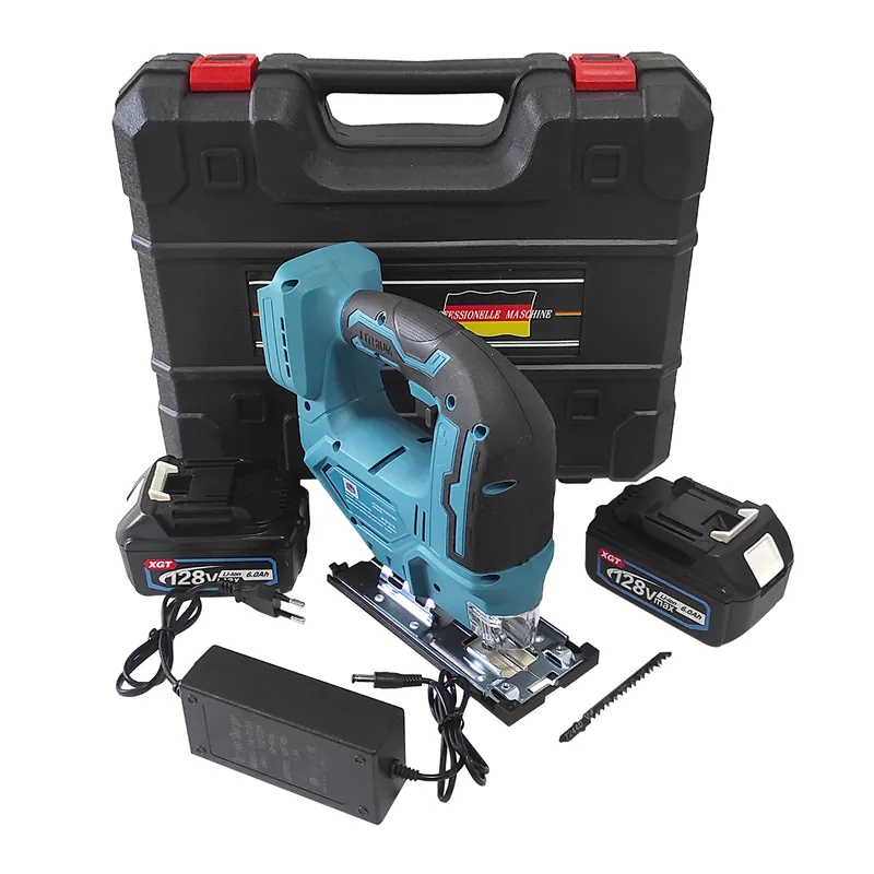 Calitate înaltă Fierastrau cu acumulator , tip pendular , German Meister , 128 V , 6 Ah